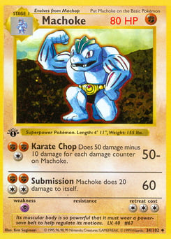 Machoke – Uncommon – Base