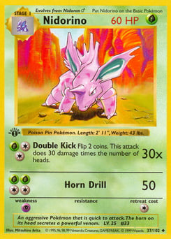 Nidorino – Uncommon – Base
