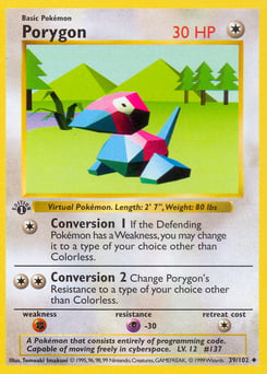 Porygon – Uncommon – Base