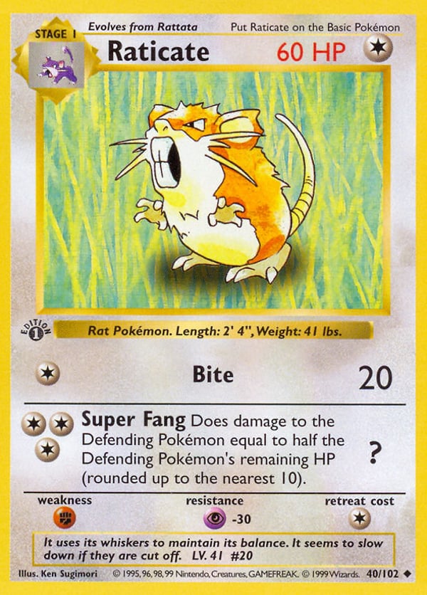 Raticate – Uncommon – Base