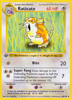 Raticate – Uncommon – Base