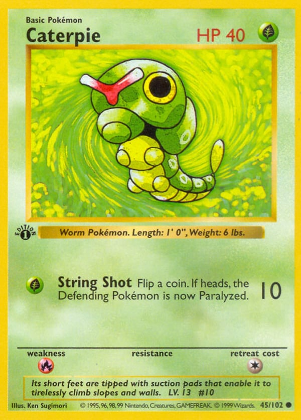 Caterpie – Common – Base