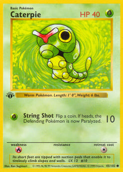 Caterpie – Common – Base