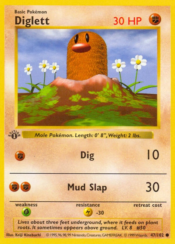 Diglett – Common – Base