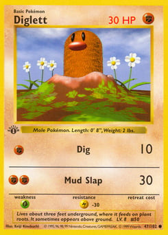 Diglett – Common – Base