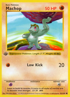 Machop – Common – Base