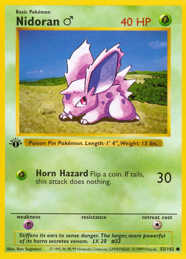 Nidoran ♂ – Common – Base