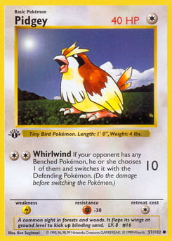Pidgey – Common – Base