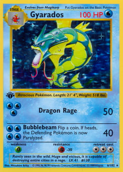 Gyarados – Rare Holo – Base