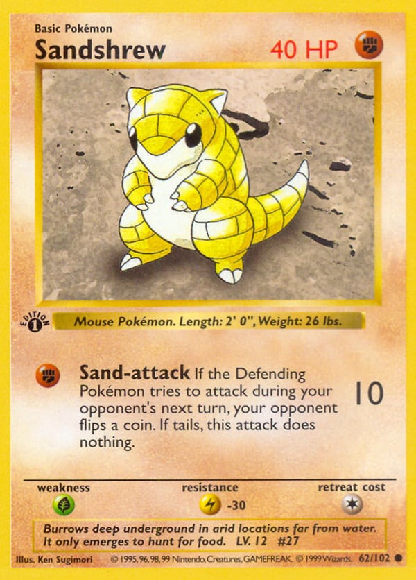 Sandshrew – Base
