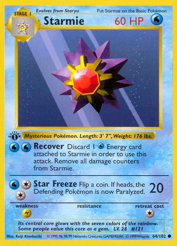 Starmie – Common – Base