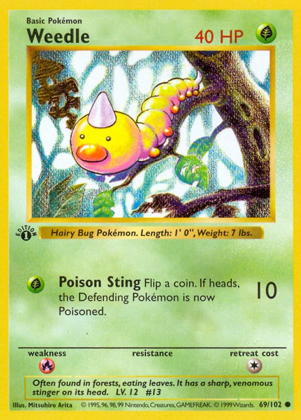 Weedle – Common – Base