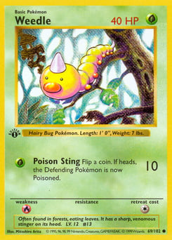 Weedle – Common – Base