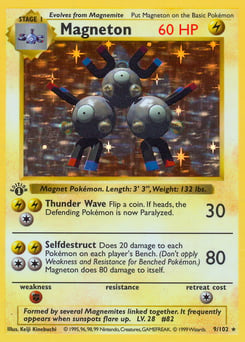 Magneton – Rare Holo – Base