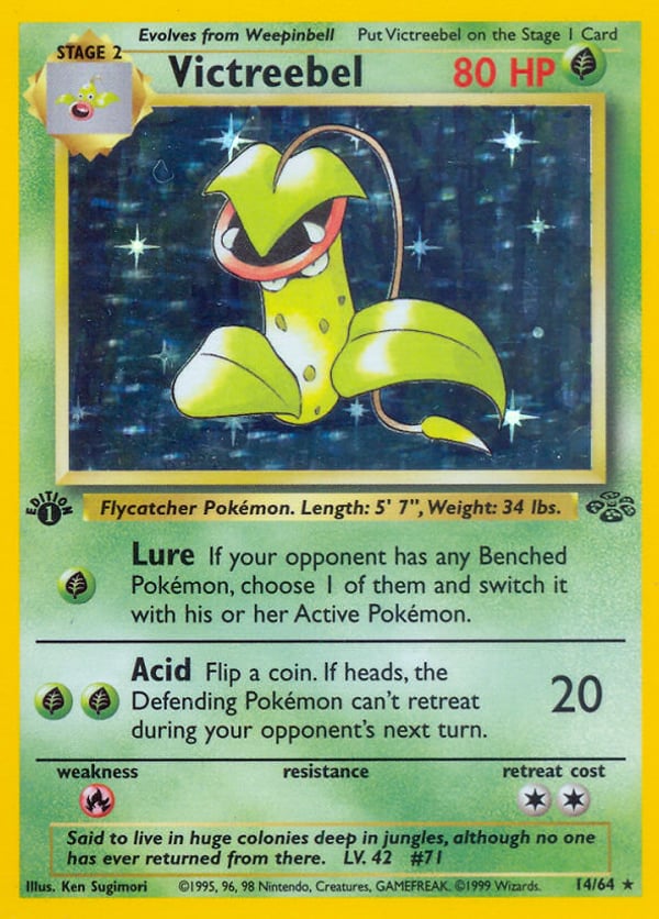 Victreebel – Rare Holo – Jungle