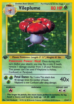 Vileplume – Rare Holo – Jungle