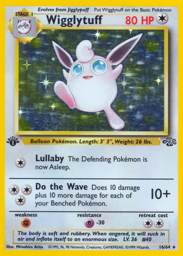 Wigglytuff – Rare Holo – Jungle