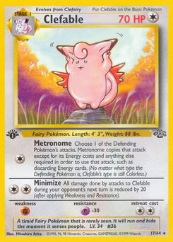 Clefable – Rare – Jungle