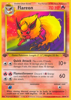 Flareon – Rare – Jungle