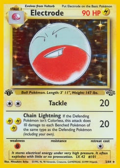 Electrode – Rare Holo – Jungle