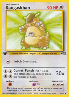 Kangaskhan – Rare – Jungle
