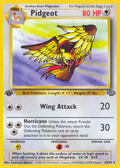 Pidgeot – Rare – Jungle