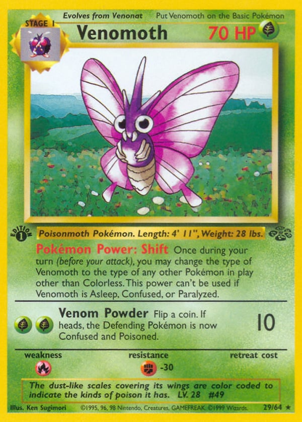 Venomoth – Jungle