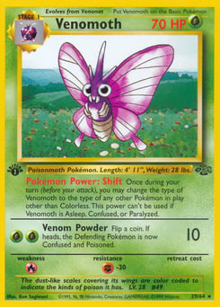 Venomoth – Rare