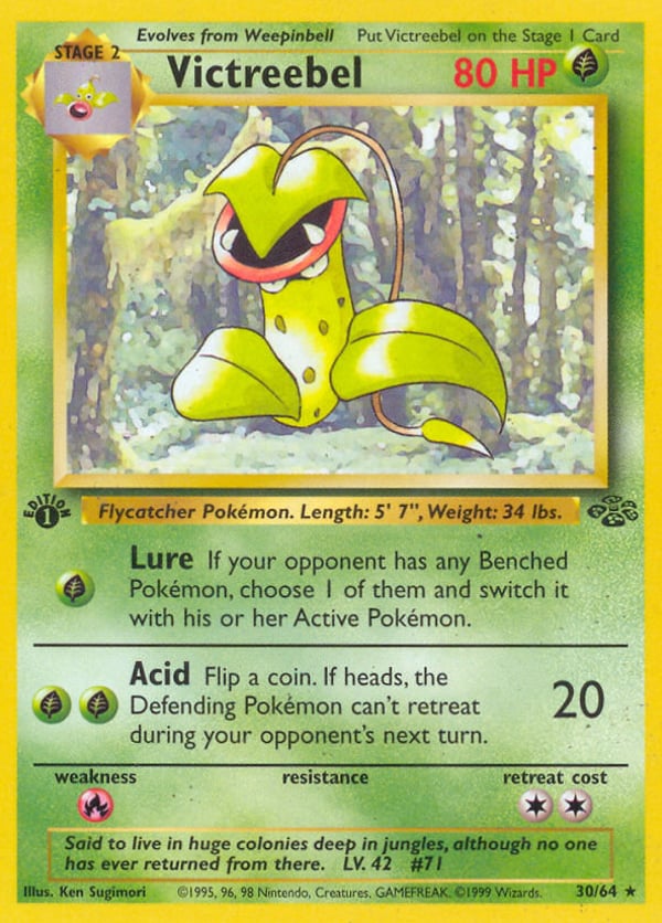 Victreebel – Rare – Jungle