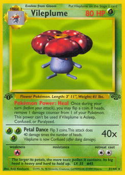 Vileplume – Rare – Jungle