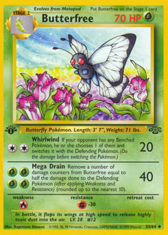 Butterfree – Uncommon – Jungle