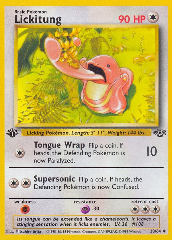Lickitung – Uncommon – Jungle