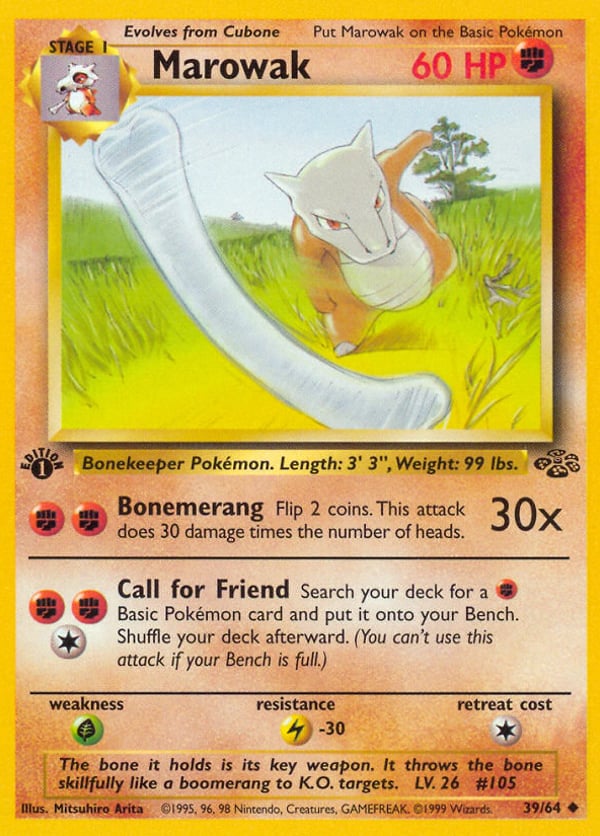 Marowak – Uncommon – Jungle