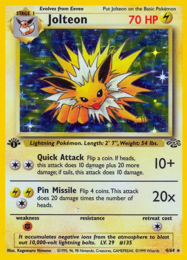 Jolteon – Rare Holo – Jungle