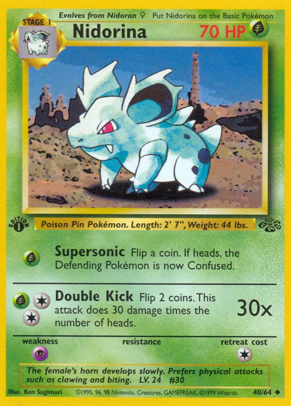Nidorina – Uncommon – Jungle