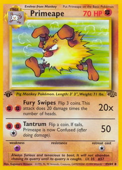 Primeape – Uncommon – Jungle