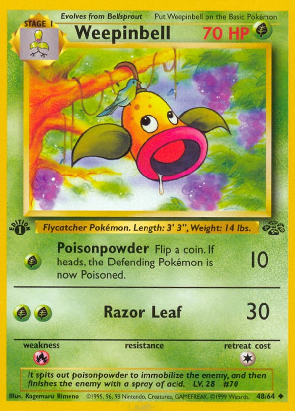 Weepinbell – Uncommon – Jungle