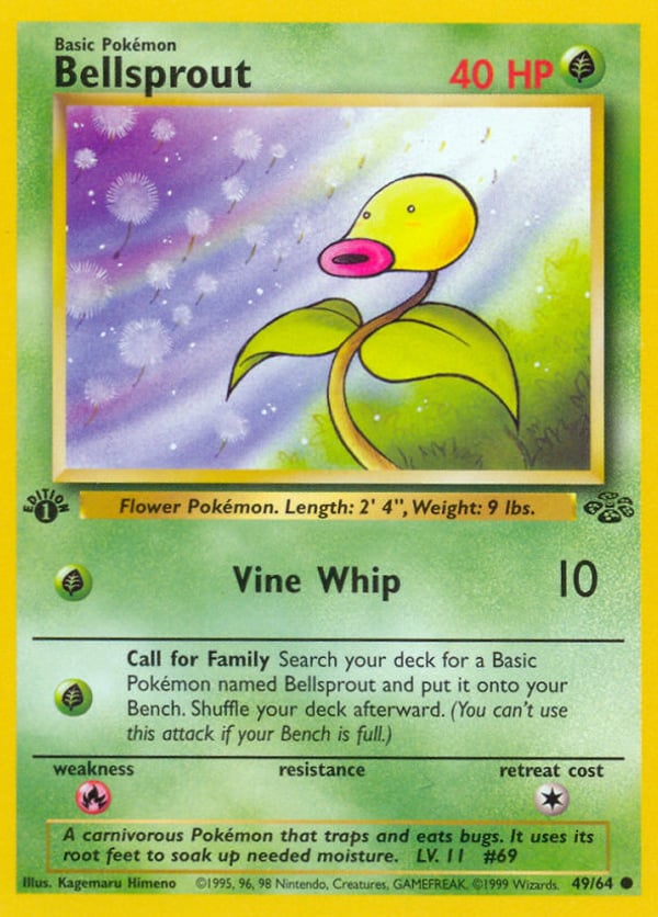Bellsprout – Common – Jungle