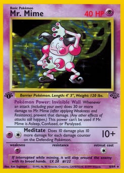Mr. Mime – Rare Holo – Jungle