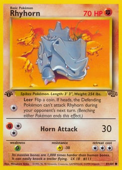 Rhyhorn – Common – Jungle