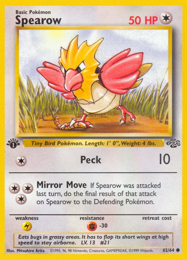 Spearow – Common – Jungle