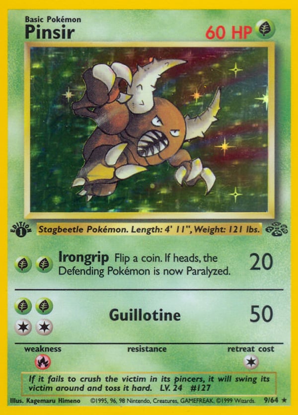 Pinsir – Rare Holo – Jungle