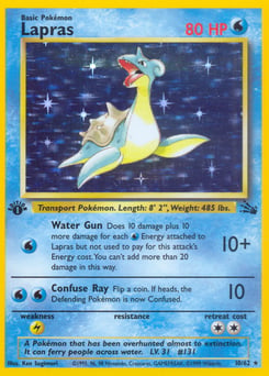 Lapras – Rare Holo – Fossil