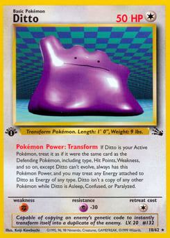 Ditto – Rare – Fossil