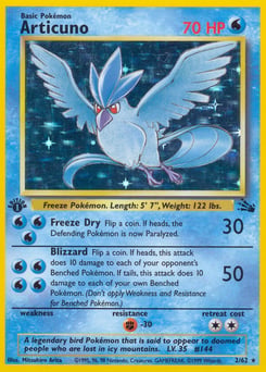 Articuno – Rare Holo – Fossil