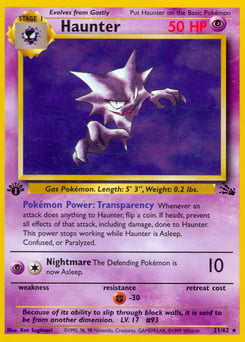 Haunter – Rare – Fossil