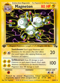 Magneton – Rare – Fossil