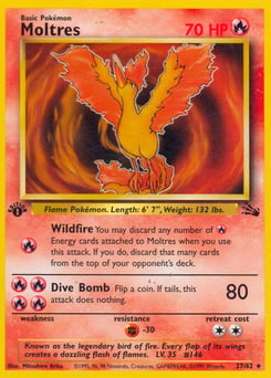 Moltres – Rare – Fossil