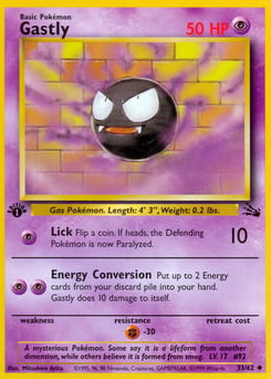 Gastly – Uncommon – Fossil