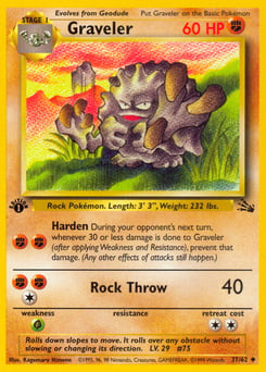Graveler – Uncommon – Fossil